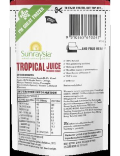 Sunraysia Juice Tropical Pouch 200ml x 10