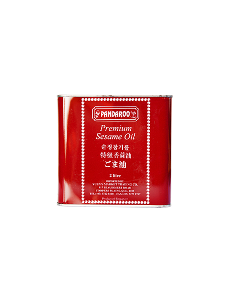 Pandaroo Olie Sesame Premium Chinese 2ltr x 1