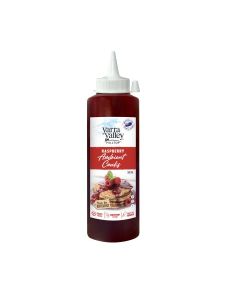 Yarra Valley Hilltop Coulis Raspberry 500ml x 1 Yarra Valley Hilltop Coulis Raspberry 500ml x 1