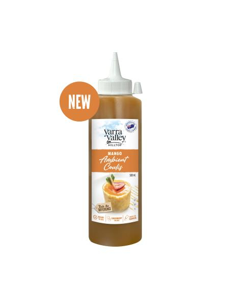Yarra Valley Hilltop Coulis Mango 500ml x 1 Yarra Valley Hilltop Coulis Mango 500ml x 1