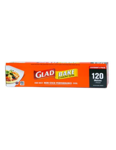 Glad Glad Bake Wide 120m X 40.5cm Roll Pack x 1