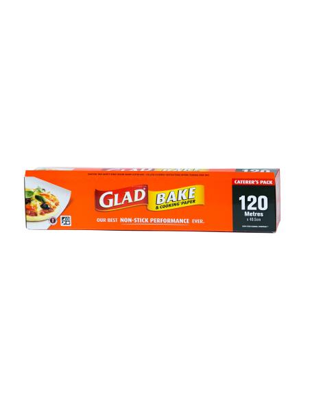 Glad Glad ベイクワイド 120m X 40.5cm ロールパック×1 Glad Glad ベイクワイド 120m X 40.5cm ロールパック×1