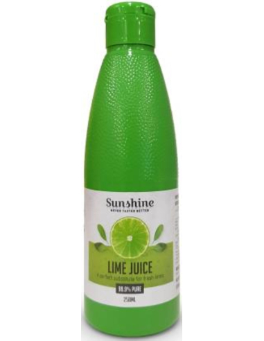 Sunshine Jus de citron vert pure squeeze 250ml x 1