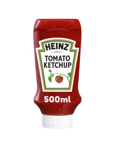 Heinz Ketchup Tomato Upside Down 500ml x 1