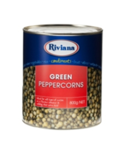 Riviana Peppercorns Green 800g x 1