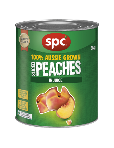 Spc Pesche affettate in succo 3 kg x 1
