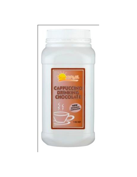 Sunshine Chocolate Drinking Cappuccino 1kg x 1 Sunshine Chocolate Drinking Cappuccino 1kg x 1