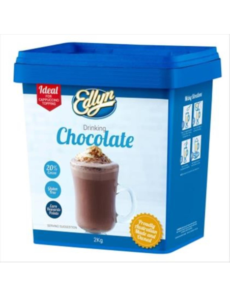 Edlyn Buvant du chocolat sans gluten 2kg x 1