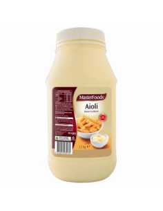 Masterfoods Mayonnaise Aioli Roasted Garlic Gluten Free 2.2kg x 1