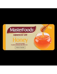 Masterfoods Honey Squeeze On 13g x 100