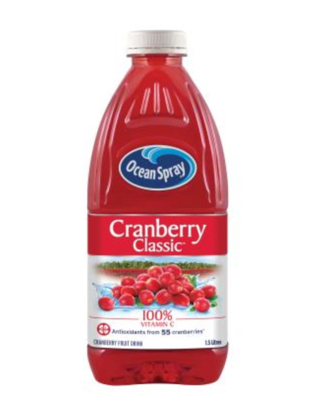 Juice Oceanspray Cranberry Classic 1.5LTR X 1