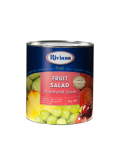 Riviana Fruit Salad In Natural Juice South African 3kg x 1