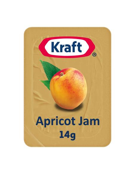 Kraft Jam Apricot 14g x 75 Kraft Jam Apricot 14g x 75