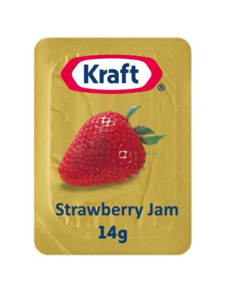 Kraft Contrôle des portions de confiture Fraise 14G x 75