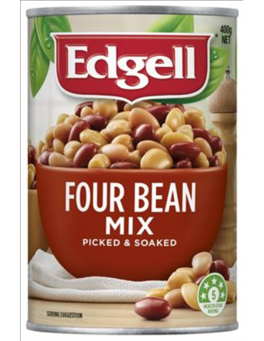 Edgell Mix di fagioli quattro 400g x 1