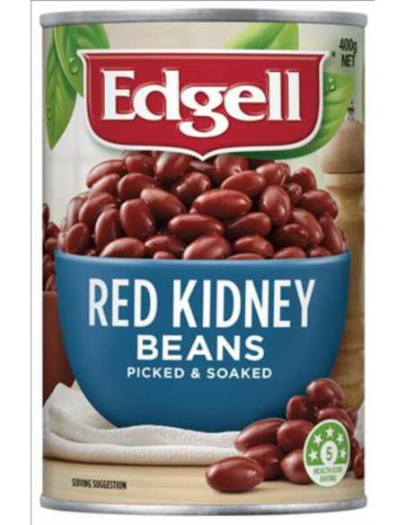 Edgell Beans Red Kidney 400g x 1 Edgell Beans Red Kidney 400g x 1
