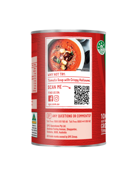 Spc Tomatoes Crushed 400g x 1 Spc Tomatoes Crushed 400g x 1