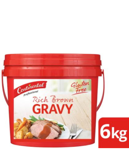Continental Gravy Rich Brown Gluten Free 6kg x 1 Continental Gravy Rich Brown Gluten Free 6kg x 1