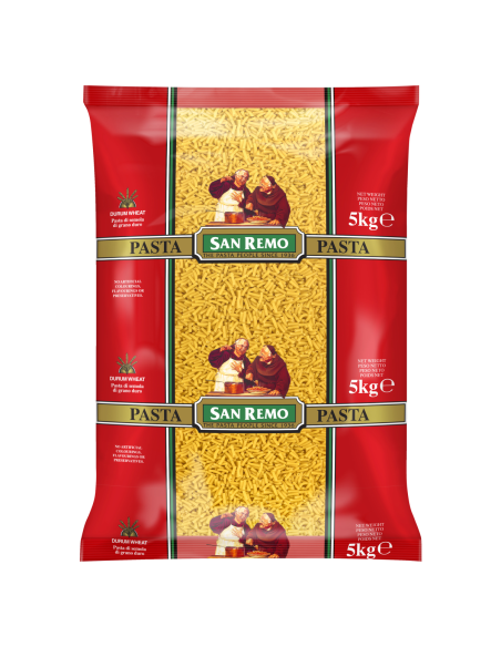 San Remo Pasta Macaroni No 38 5kg x 2 San Remo Pasta Macaroni No 38 5kg x 2