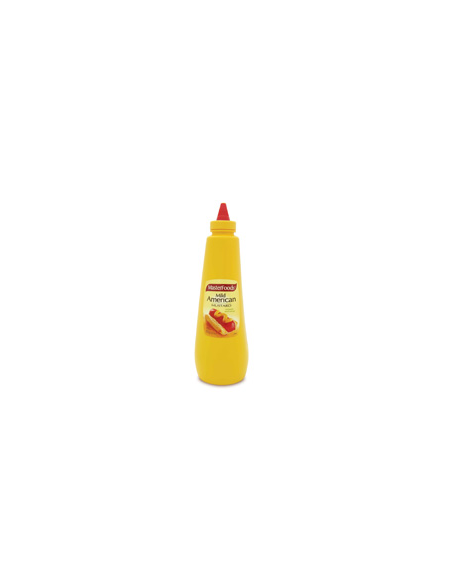 Masterfoods Sauce Mustard American Squeeze 920ml x 1 Masterfoods Sauce Mustard American Squeeze 920ml x 1