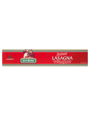 San Remo Hojas de lasaña de las pastas instantáneas no 103 250g x 1