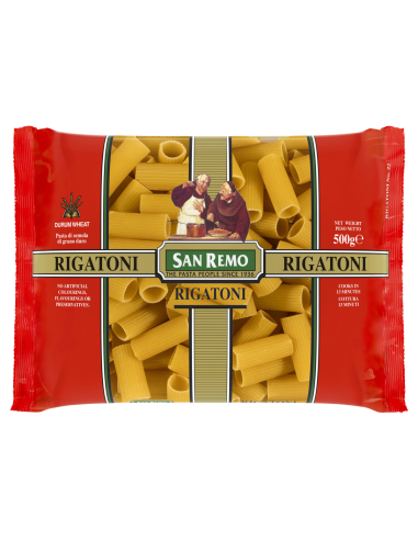 San Remo Pâtes Rigatoni no 22 500g x 1