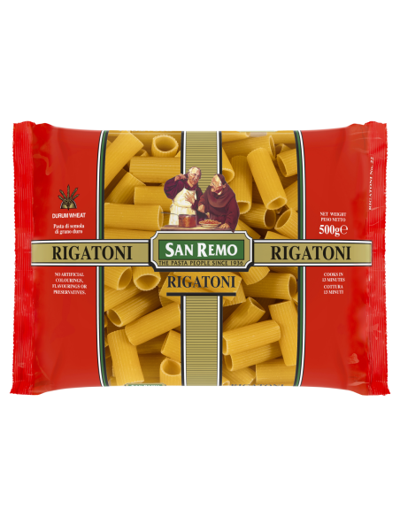 San Remo MASTA RIGATONI NO 22 500G x 1