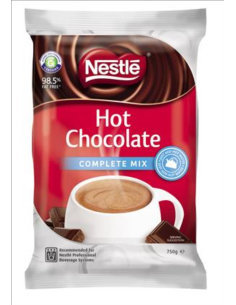 Nestle Chocolate Drinking Mix Vending Pack Complete Mix 750g x 1