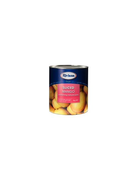 Riviana Mango Sliced 3kg x 1 Riviana Mango Sliced 3kg x 1