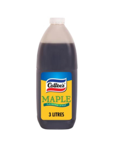 Cottees Syrup de arce con sabor a 3ltr x 1