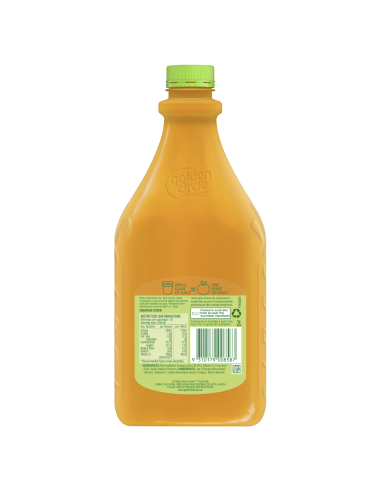 Golden Circle Juice Orange 100% Pet 2ltr x 1