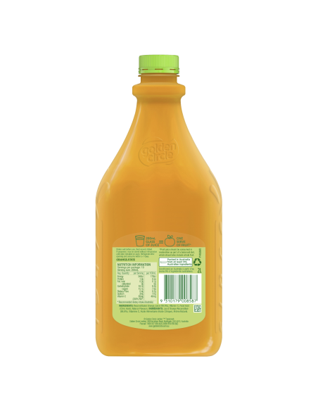 Golden Circle Saft Orange 100% PET 2LTR x 1