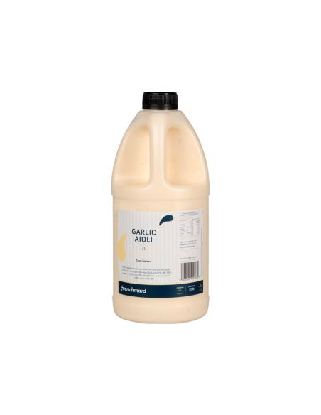 Frenchmaid Mayonnaise Aioli Garlic 2ltr x 1 Frenchmaid Mayonnaise Aioli Garlic 2ltr x 1