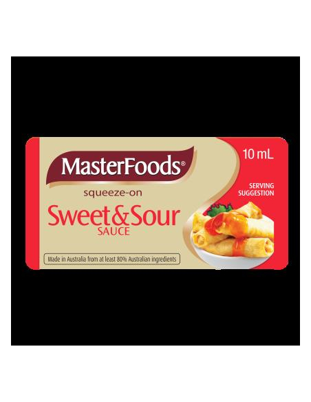 Masterfoods SauceSweet & Sour Squeeze auf 10ml x 100 Masterfoods SauceSweet & Sour Squeeze auf 10ml x 100