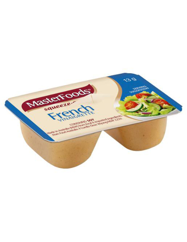Masterfoods Vestido de vinagreta francesa apretar en 13g x 100