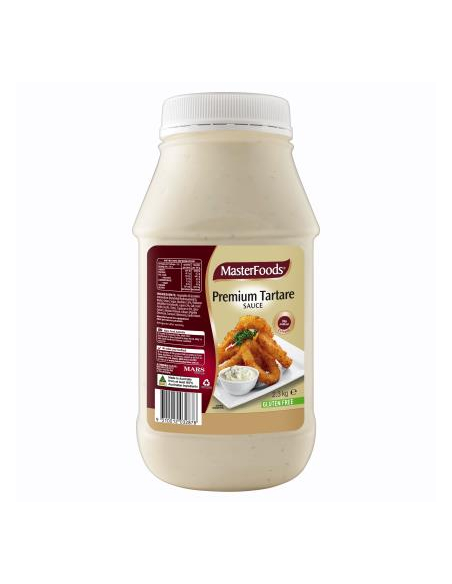 Masterfoods Sauce Tartare Premium Gluten Free 2.3kg x 1 Masterfoods Sauce Tartare Premium Gluten Free 2.3kg x 1