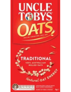 Uncle Toby Oats Traditional 1Kg x 1