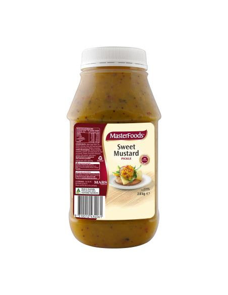 Masterfoods Mustard Pickles Sweet 2.6kg x 1