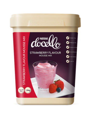 Nestle Mousse Mix Strawberry 1.9kg x 1