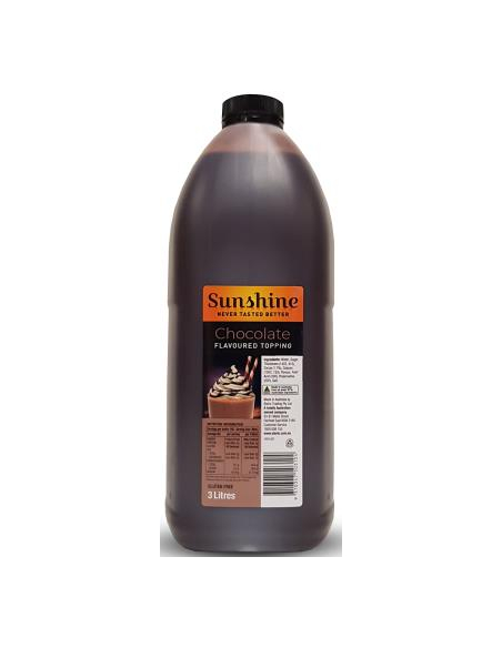 Sunshine Topping Chocolate 3ltr x 1 Sunshine Topping Chocolate 3ltr x 1