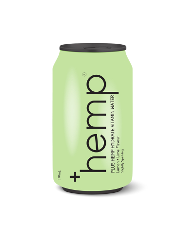 Hemp Hydrate Vitamin Water Lemon & Lime 330ml x 12