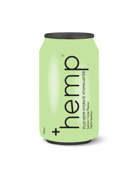 Hemp Hydrate Vitamin Water Lemon & Lime 330ml x 12
