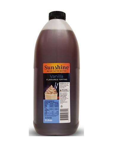 Sunshine Topping Vanilla 3ltr x 1