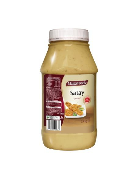 Masterfoods Sauce Satay 2.7kg x 1 Masterfoods Sauce Satay 2.7kg x 1