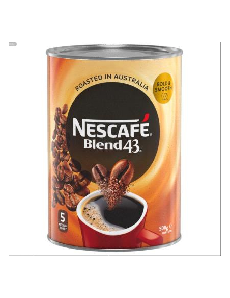 Nescafe Coffee Instant Blend 43 500g x 1 Nescafe Coffee Instant Blend 43 500g x 1