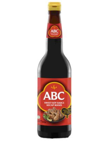 Abc Ketjap Manis (sweet Soy Sauce) Red Label 620ml x 1