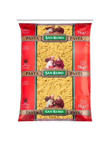 San Remo 面食Penne Zita No 20 5kg x 2 San Remo 面食Penne Zita No 20 5kg x 2