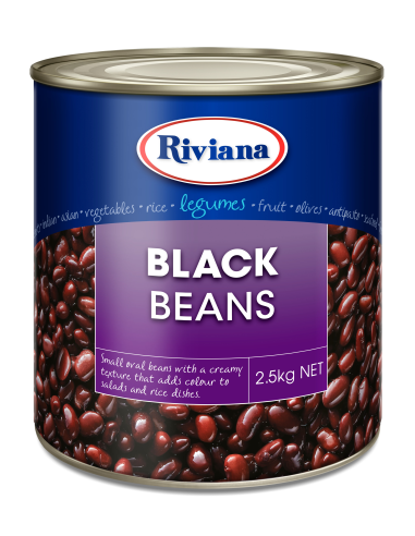 Riviana Fasola czarna 2,5 kg x 1