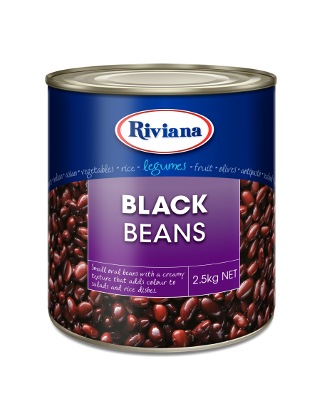 Riviana Beans Black 2.5kg x 1 Riviana Beans Black 2.5kg x 1