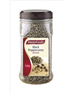 Masterfoods Pepper Black Cracked Fine 420g x 1